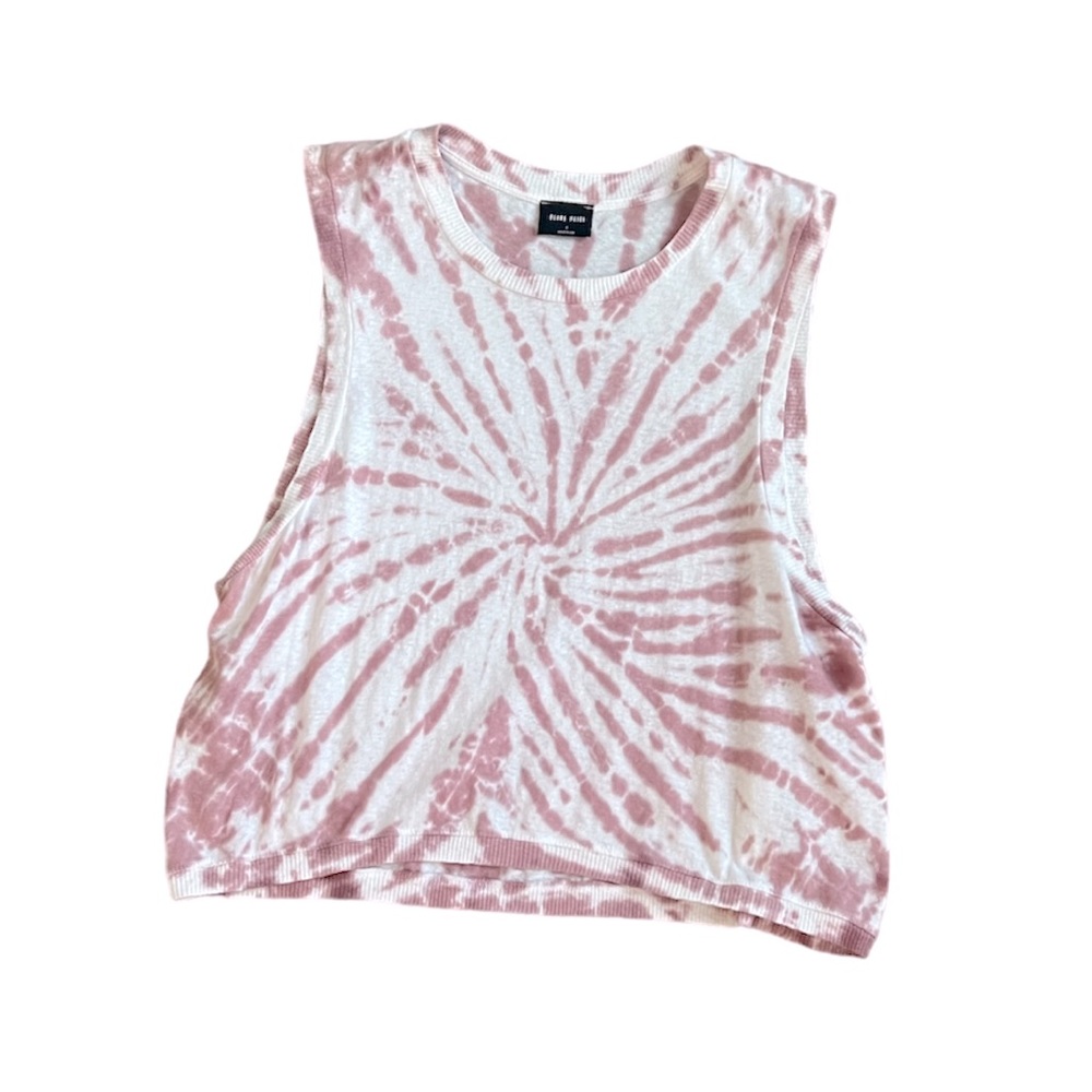Blank Paige Tie-Dye Muscle Tee